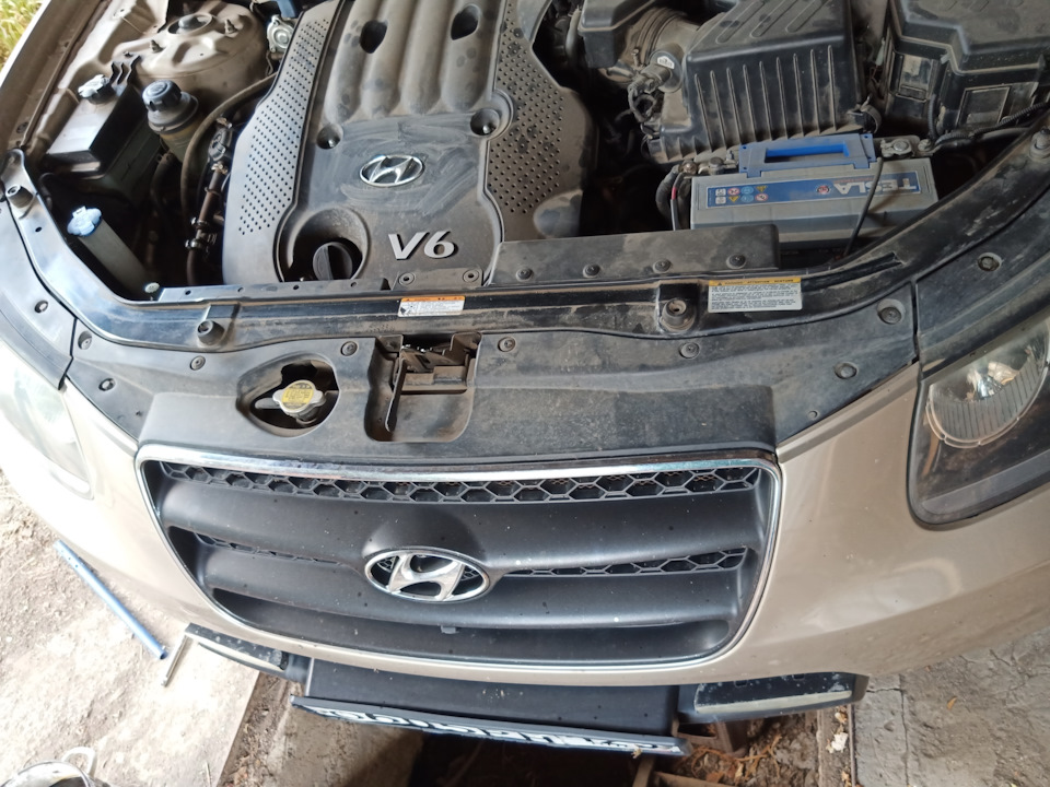 Photo from the logbook Hyundai Santa Fe (2G)