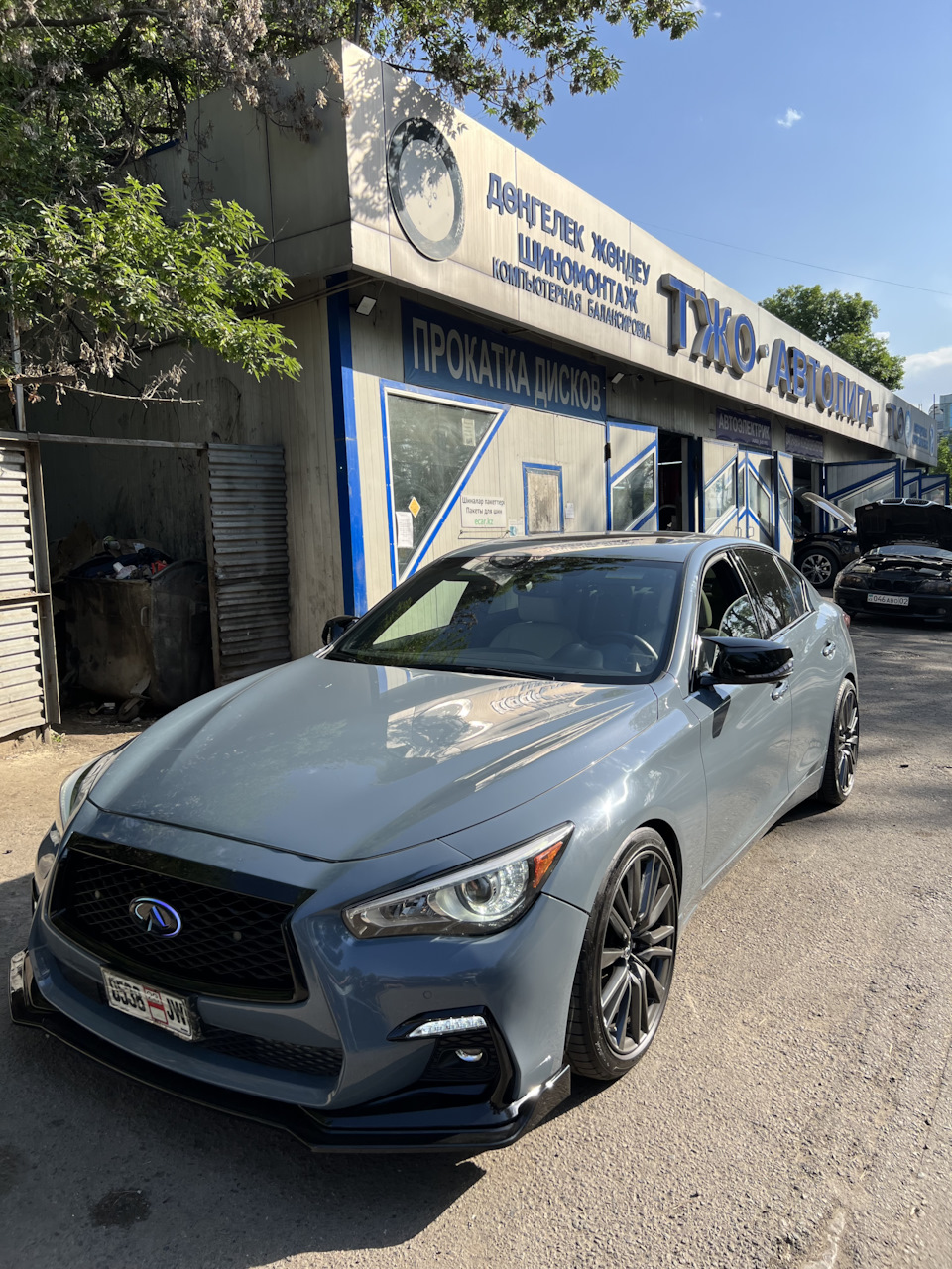 Подвеска, пружины с занижением, проставки — Infiniti q50, 3 л, 2020 ...