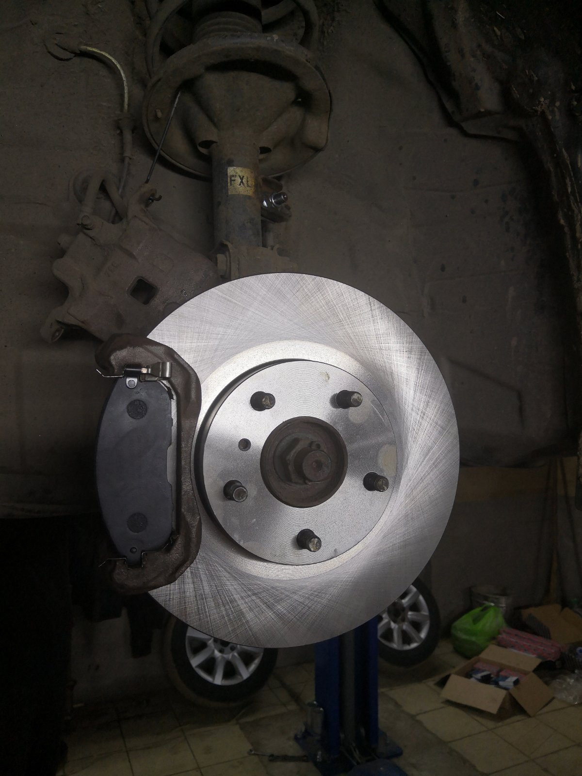 Передняя подвеска — Nissan Teana (J31), 2,3 л, 2007 года | плановое ТО ...