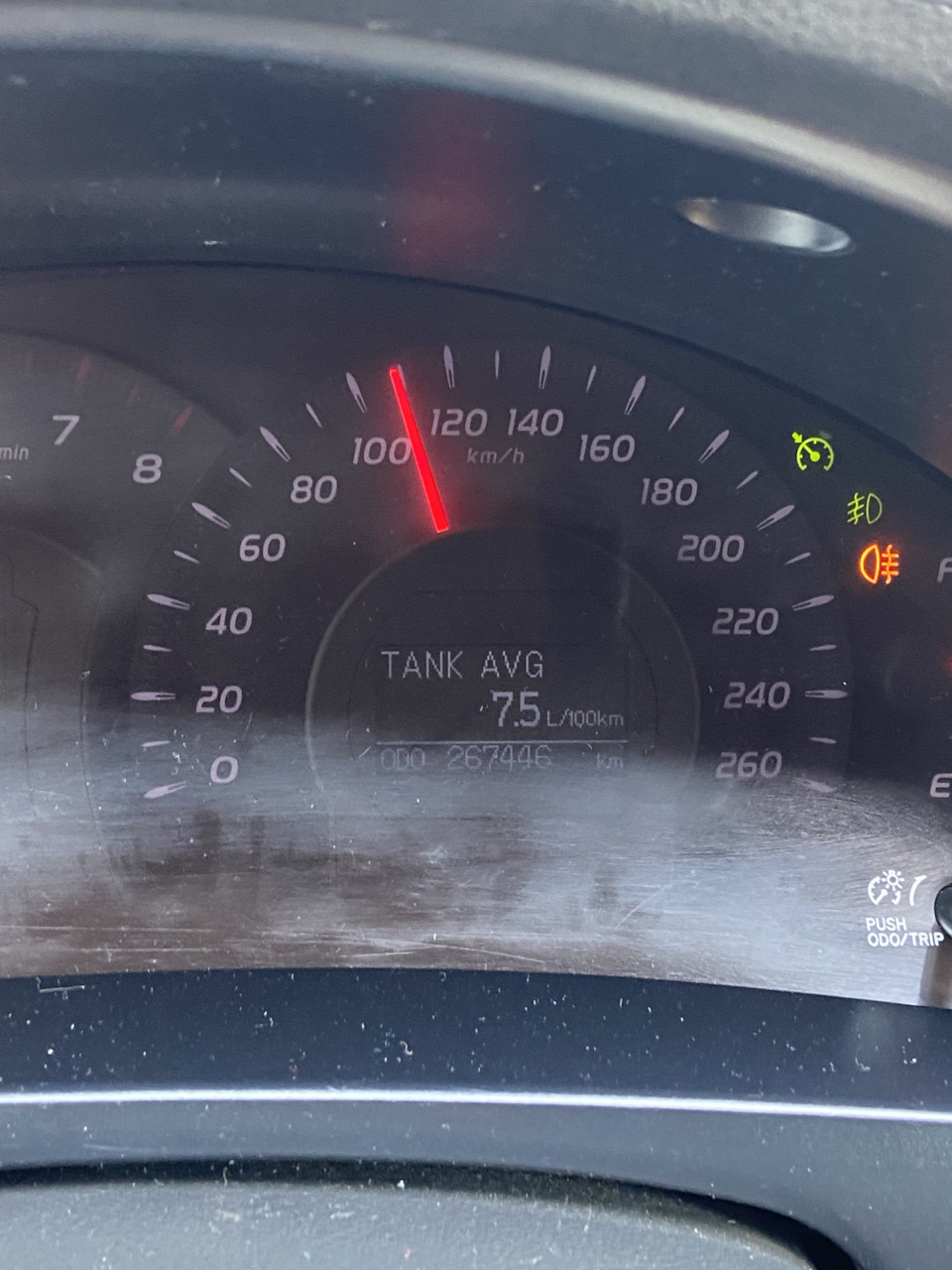 Расход топлива на трассе — Toyota Camry (XV40), 3,5 л, 2007 года ...