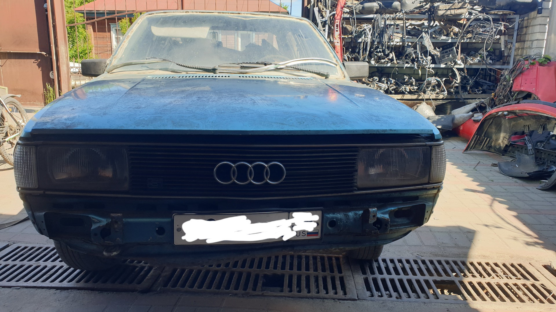 Audi 100 (C2) 1.6 бензиновый 1981 | 1.6 Долгострой,да какой на DRIVE2