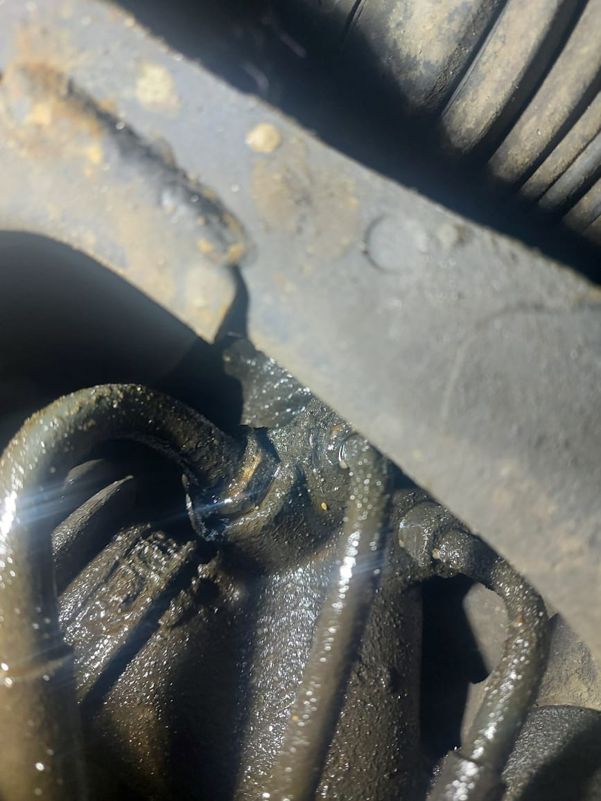 Замена шланга высокого давления ГУР и сальника рейки — Subaru Forester ...