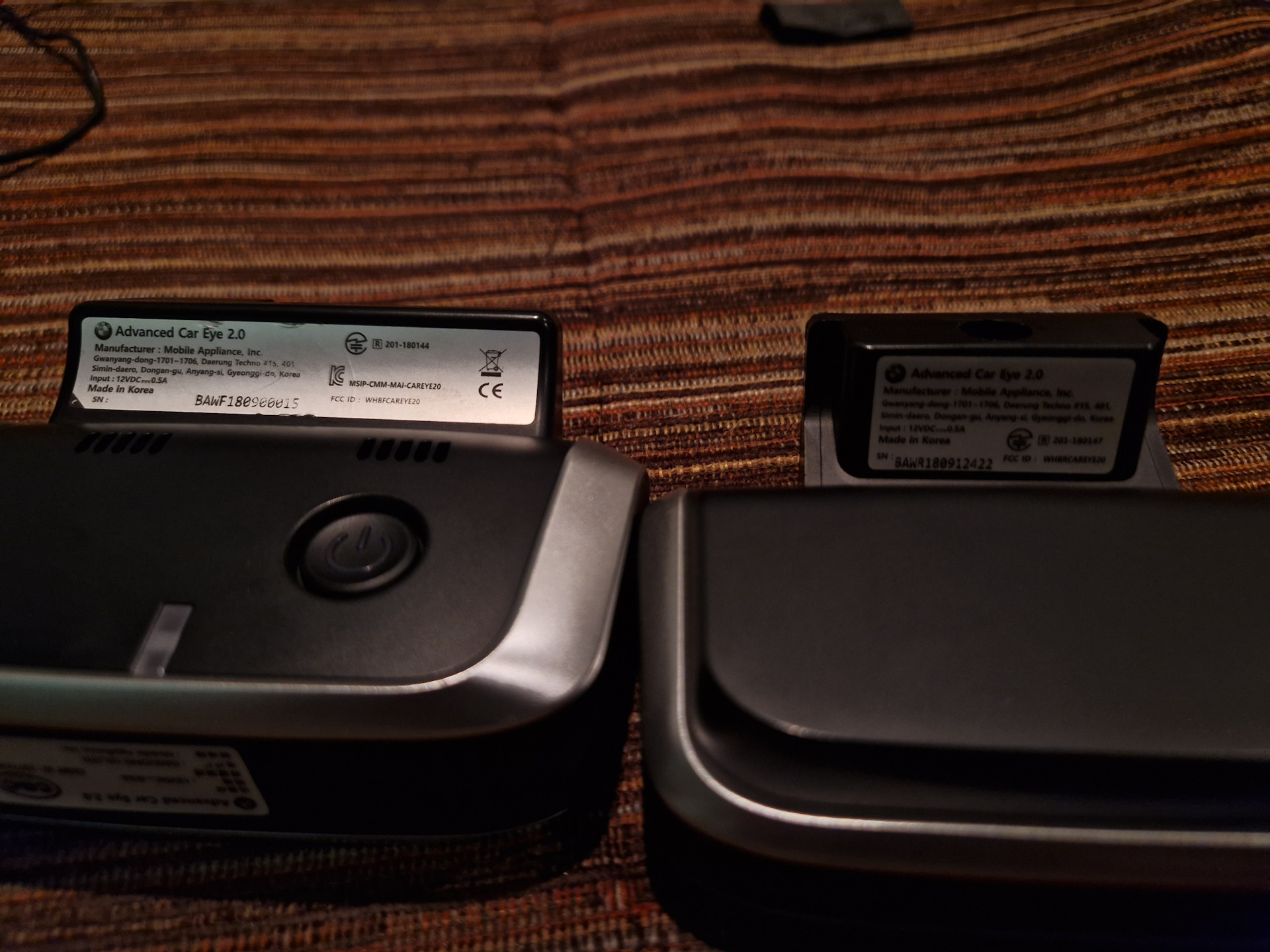 127. Дооснащение оригинальным видеорегистратором BMW Advanced Car Eye 2 ...