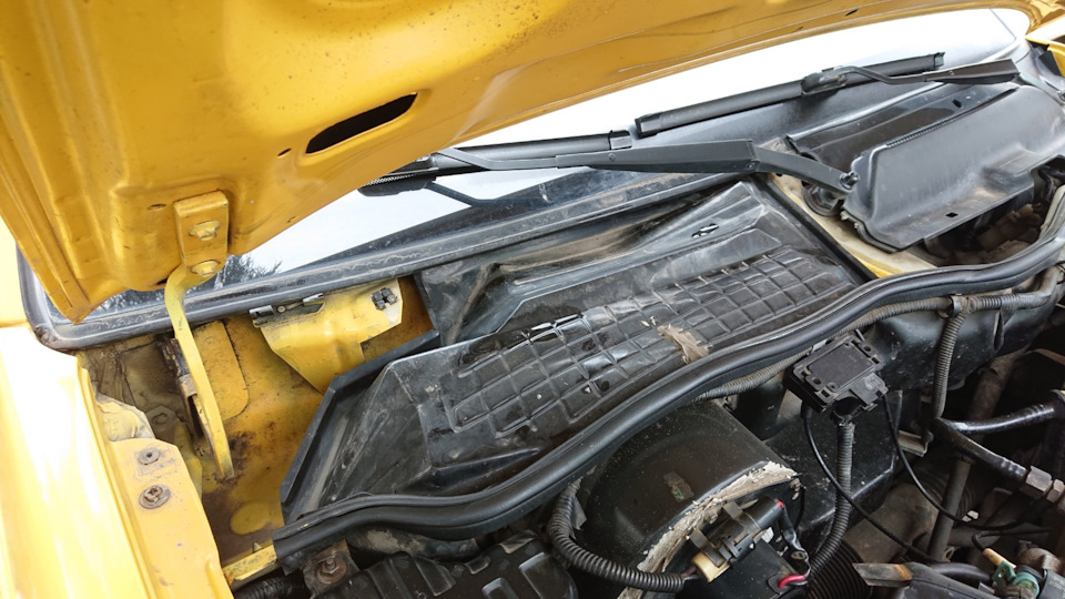 NEXIA N100 — Убрал на зиму салонный фильтр — Daewoo Nexia (2G), 1,5 л ...