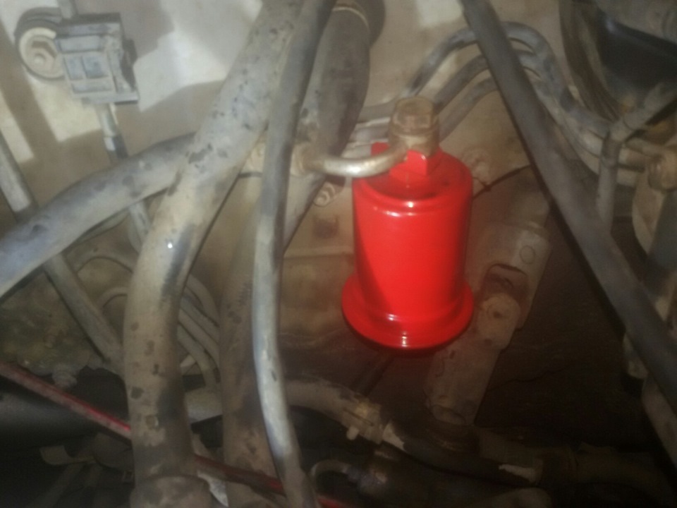 Замена топливного фильтра, и сальников крышки гбц. — Toyota Avensis I ...