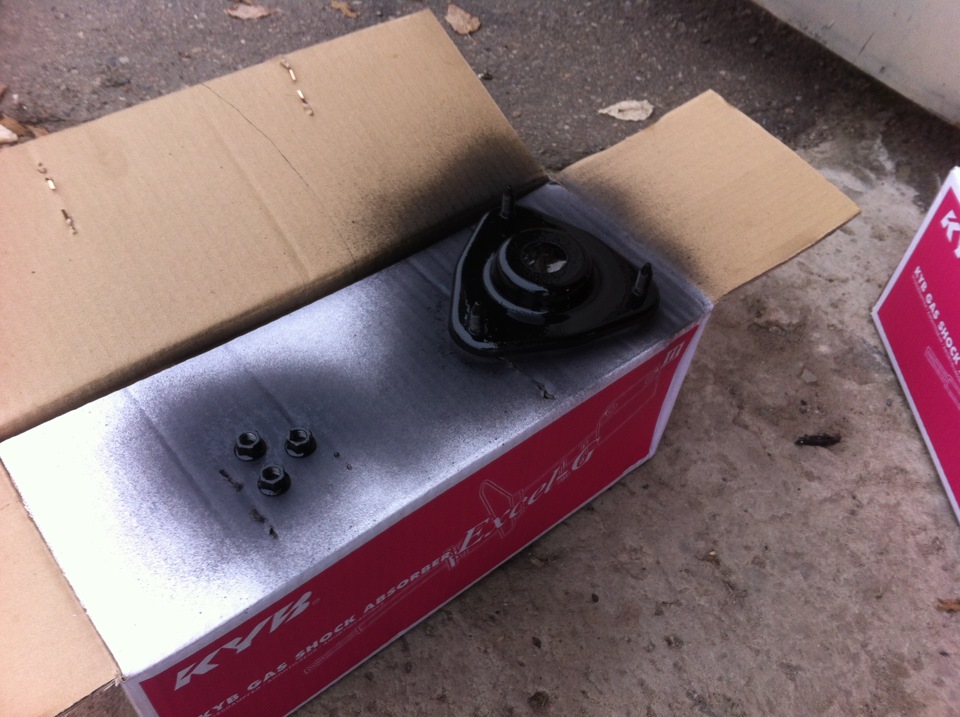 Стойка потекла — Mitsubishi Lancer IX, 1,6 л, 2007 года | своими руками ...