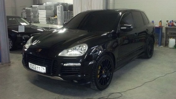 Porsche Cayenne 957 Turbo Black