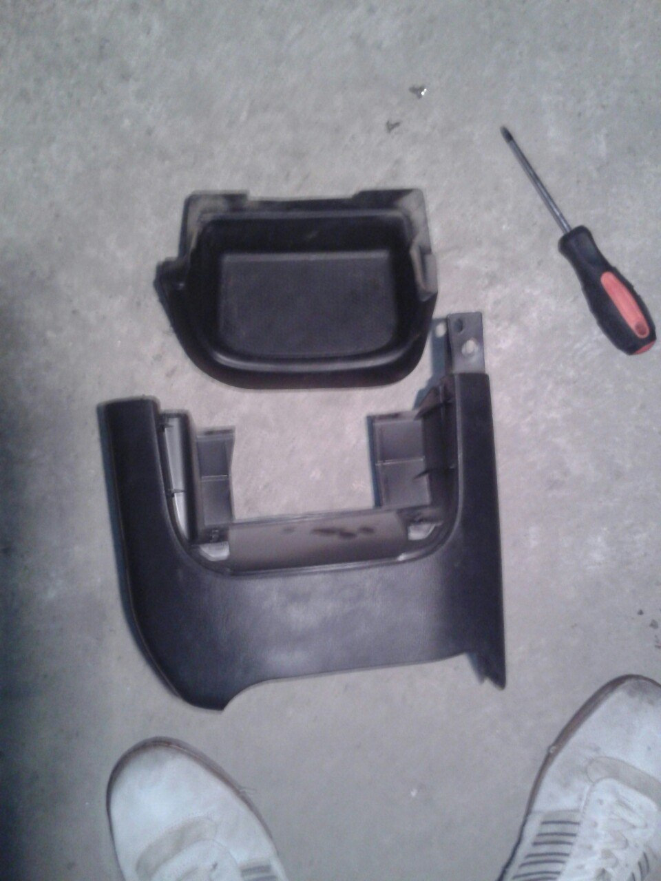 Установка планшета в авто. — Nissan Cube I, 1,3 л, 2000 года | автозвук ...