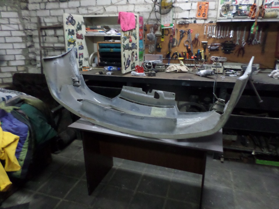 клеим бампер — Lada 21120, 1,5 л, 2003 года | своими руками | DRIVE2