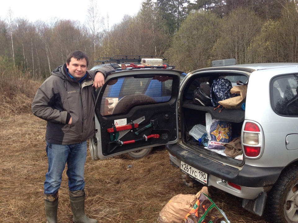 Школа внедорожного ориентирования 2015 — Chevrolet Niva, 1,7 л, 2004 ...