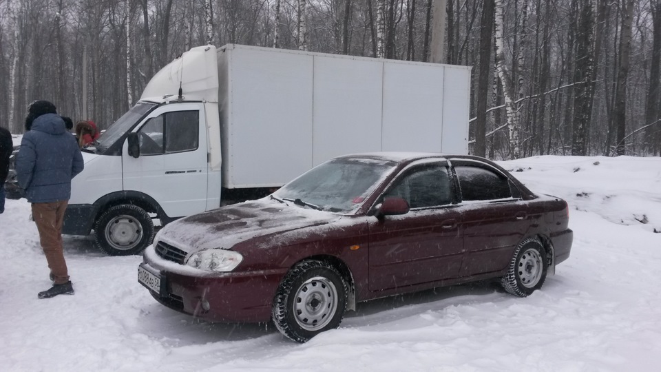 №84 Встреча "DRIVE2" Пенза Декабрь 2015 — KIA Spectra, 1,6 л, 2006 года ...