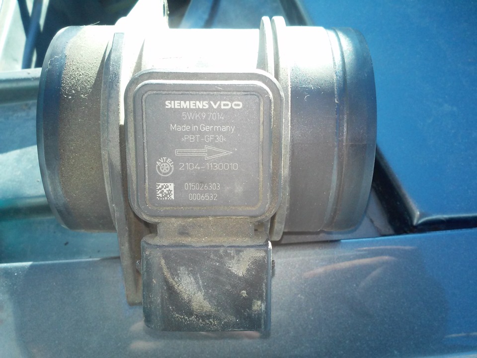 5WK97014 датчик расхода воздуха SIEMENS | Запчасти на DRIVE2