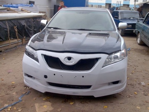 the process of transformation  - Toyota Camry 24 L 2007