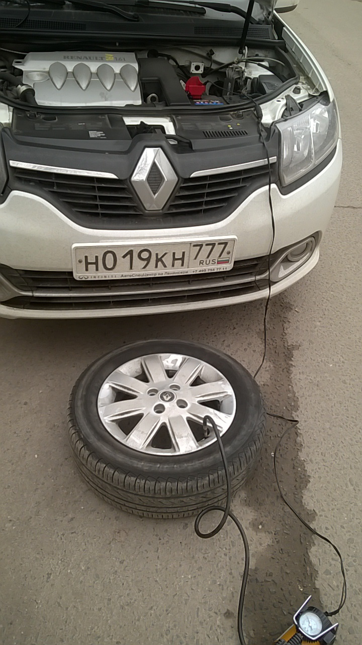 замена переключателя света фар — Renault Logan (2G), 1,6 л, 2014 года ...