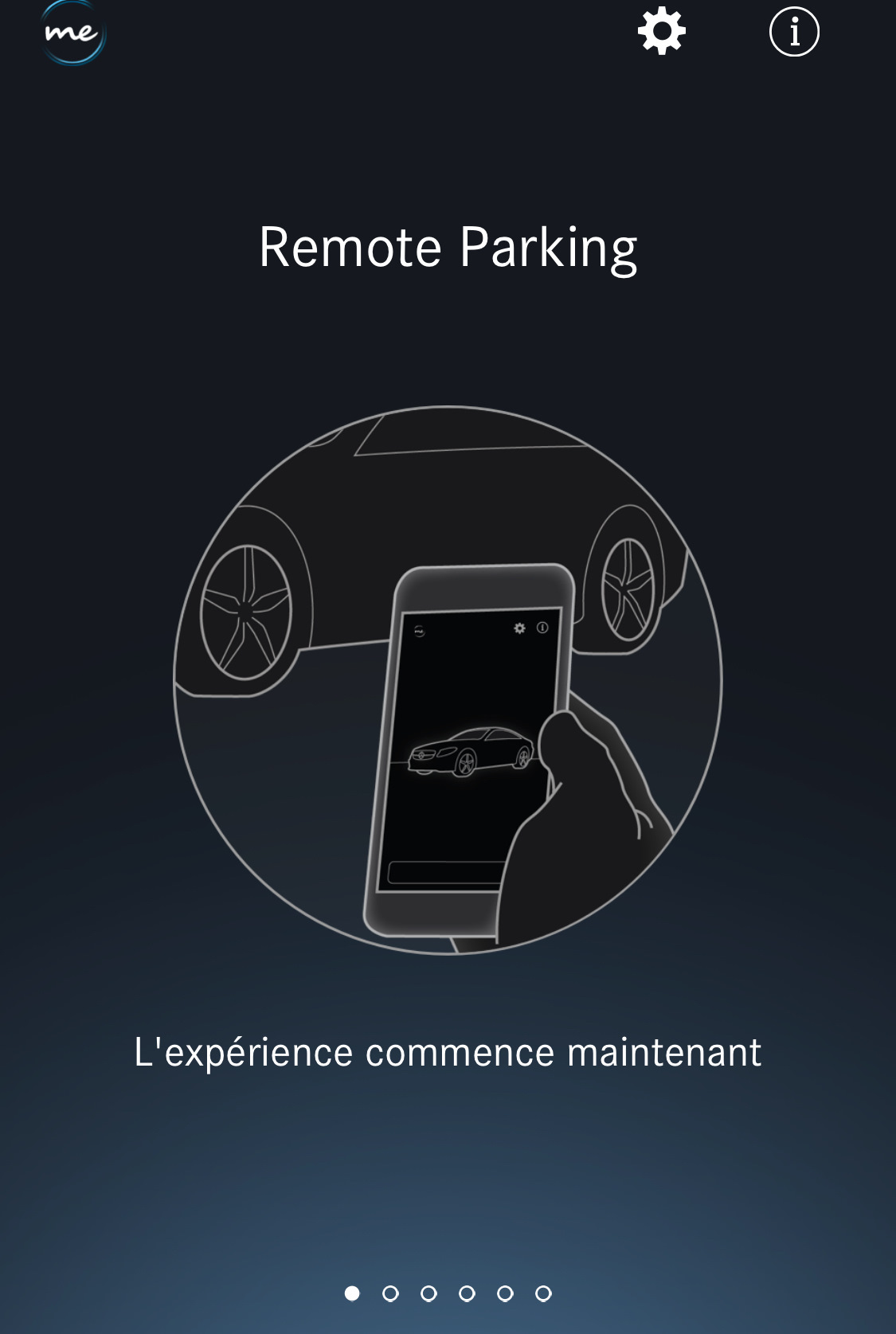 Parking experience. Parking Android.