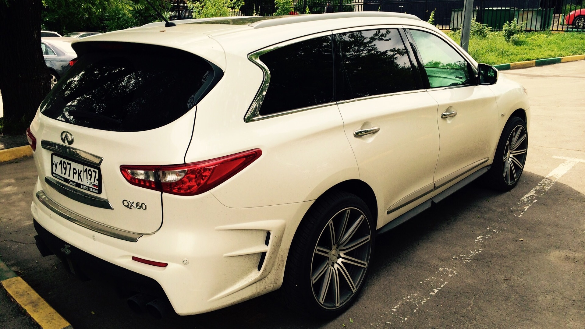 Infiniti JX 2.5 гибридный 2014 | Hybrid Larte Design на DRIVE2