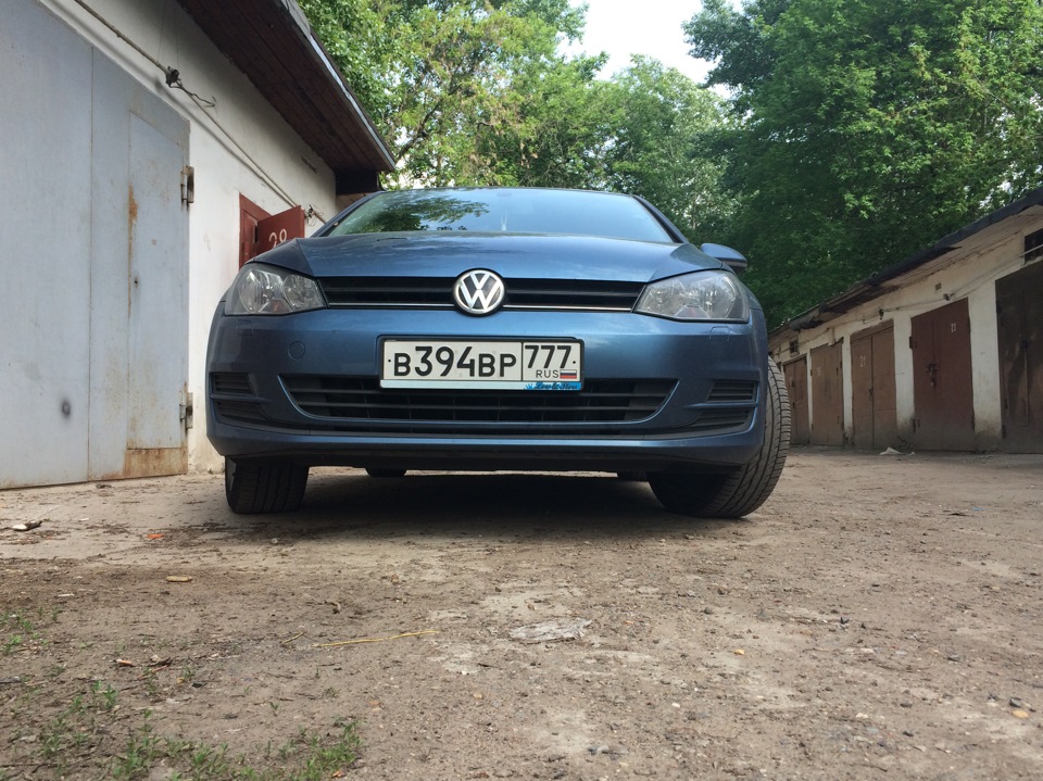Photo from the logbook Volkswagen Golf Mk7