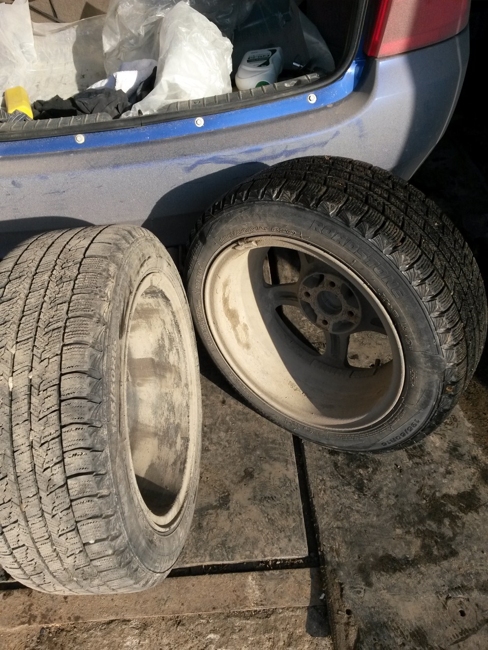 …Варка грыжи… — Lada Калина седан, 1,6 л, 2011 года | шины | DRIVE2