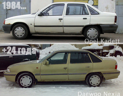 Daewoo Nexia & Opel Kadett