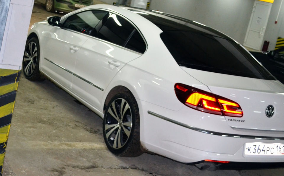 Volkswagen Passat cc черный