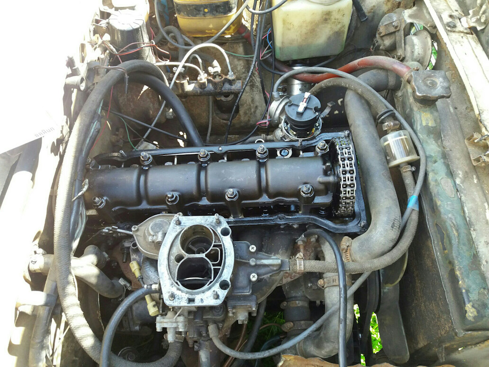 Регулировка клапанов и карбюратора — Lada 21011, 1,6 л, 1986 года ...