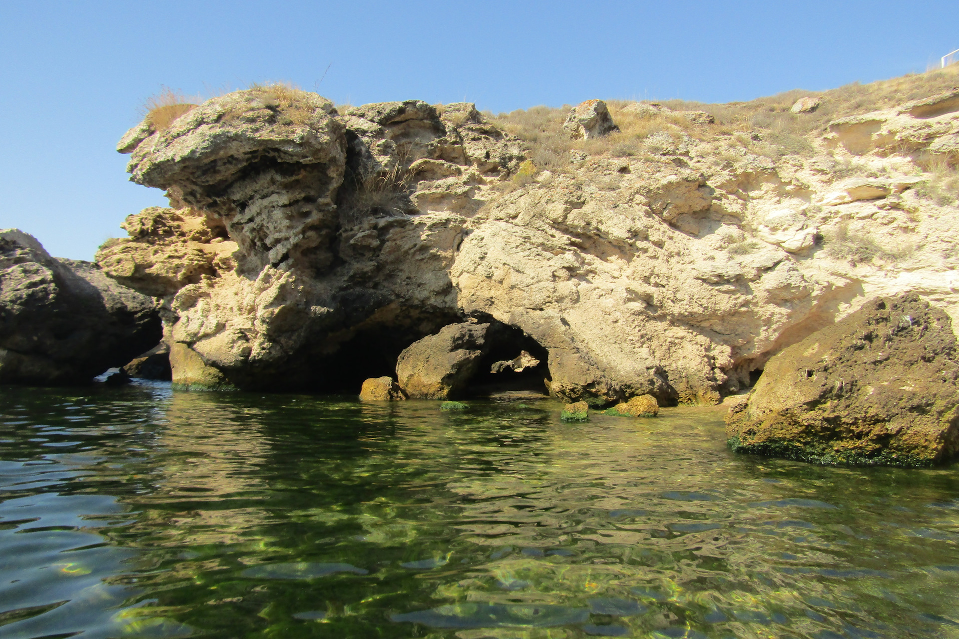 Пещеры Щелкино Крым