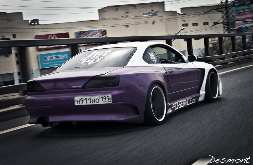 Nissan Silvia s14 стрит