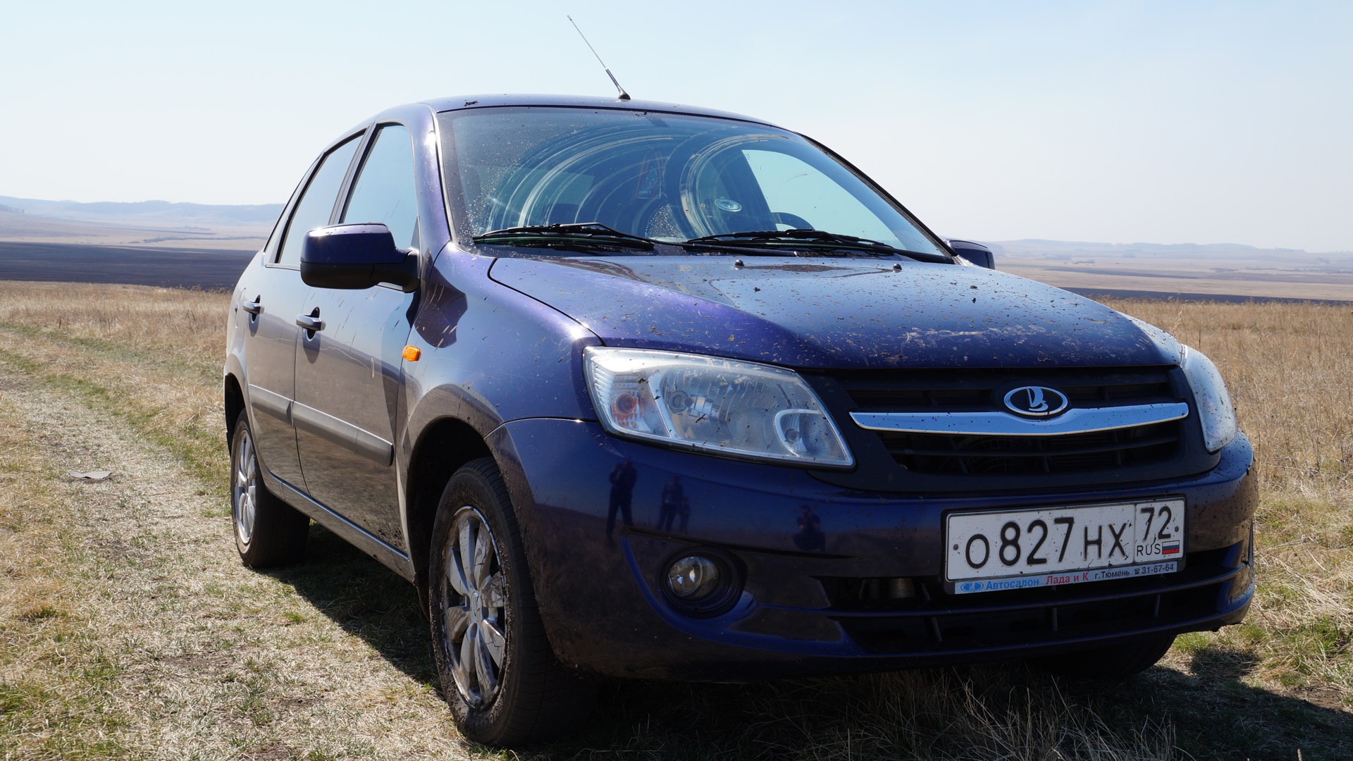 Lada Гранта 1.6 бензиновый 2012 | Синяя чайка на DRIVE2