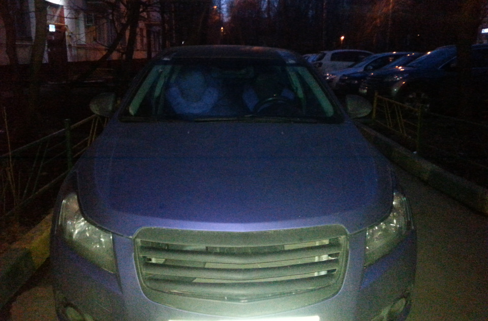 Подрос в Топе и сменил лобовое. — Chevrolet Cruze (1G), 1,6 л, 2011 ...