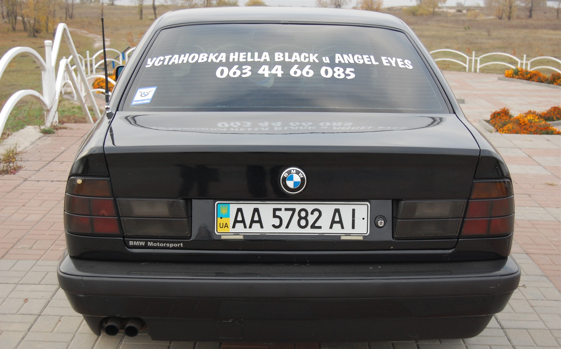 Ангельские глазаAngel eyes — BMW 5 series (E34), 2,5 л, 1991 года | тюнинг  | DRIVE2