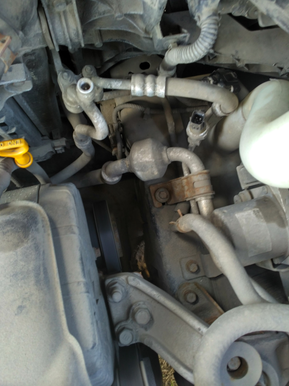 HELP. Не работает кондиционер, куда копать? pt. 2 — Hyundai Tucson (JM),  2,7 л, 2008 года | своими руками | DRIVE2