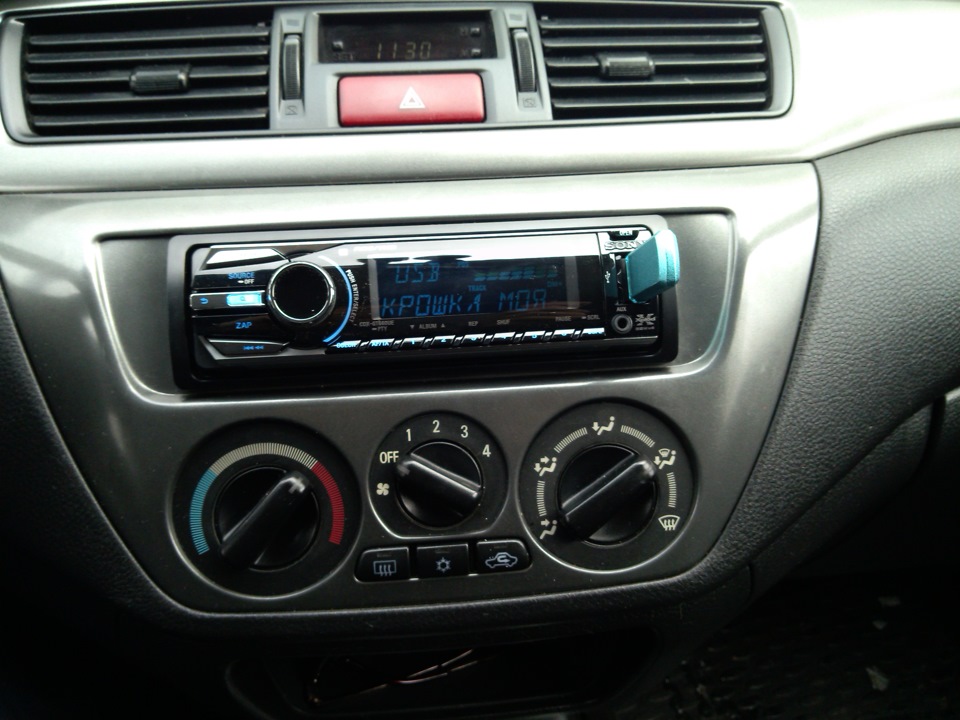 Установил Соньку — Mitsubishi Lancer IX, 1,6 л, 2006 года | автозвук ...