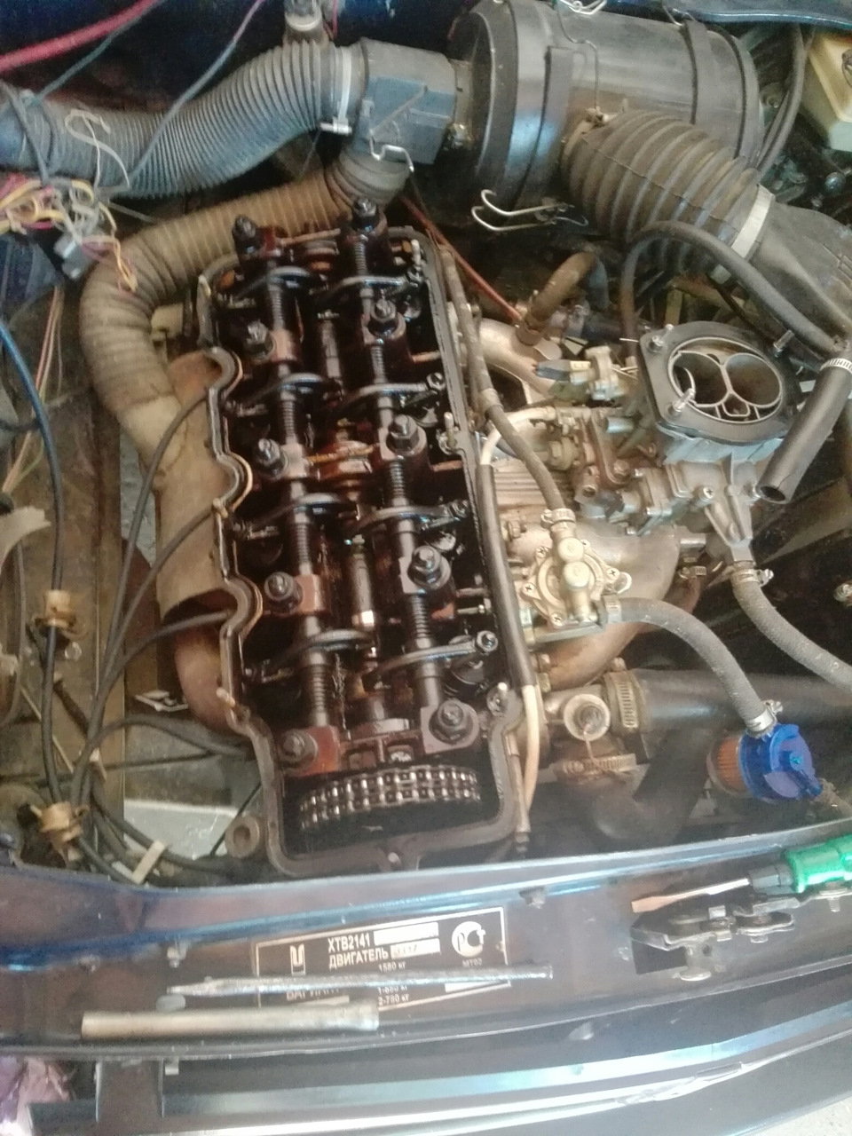 Регулировка клапанов на москвиче 1.7 — Москвич Святогор, 1,7 л, 2000 ...