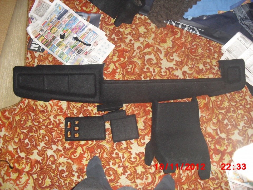 Решил обклеить торпеду) — Lada 21093i, 1,5 л, 2002 года | просто так ...