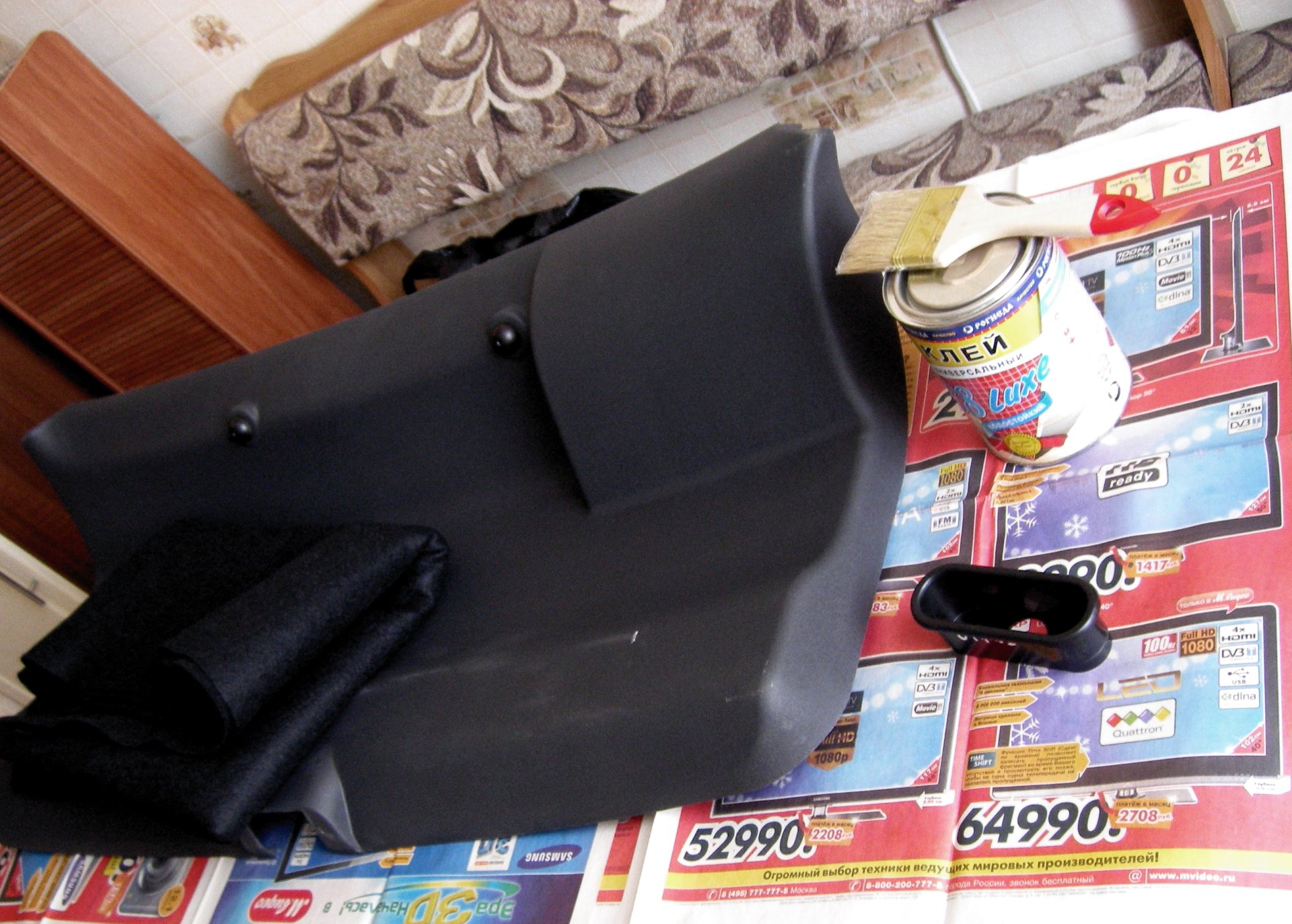 Ручка на крышку багажника в хетч. — Lada Приора хэтчбек, 1,6 л, 2010 ...