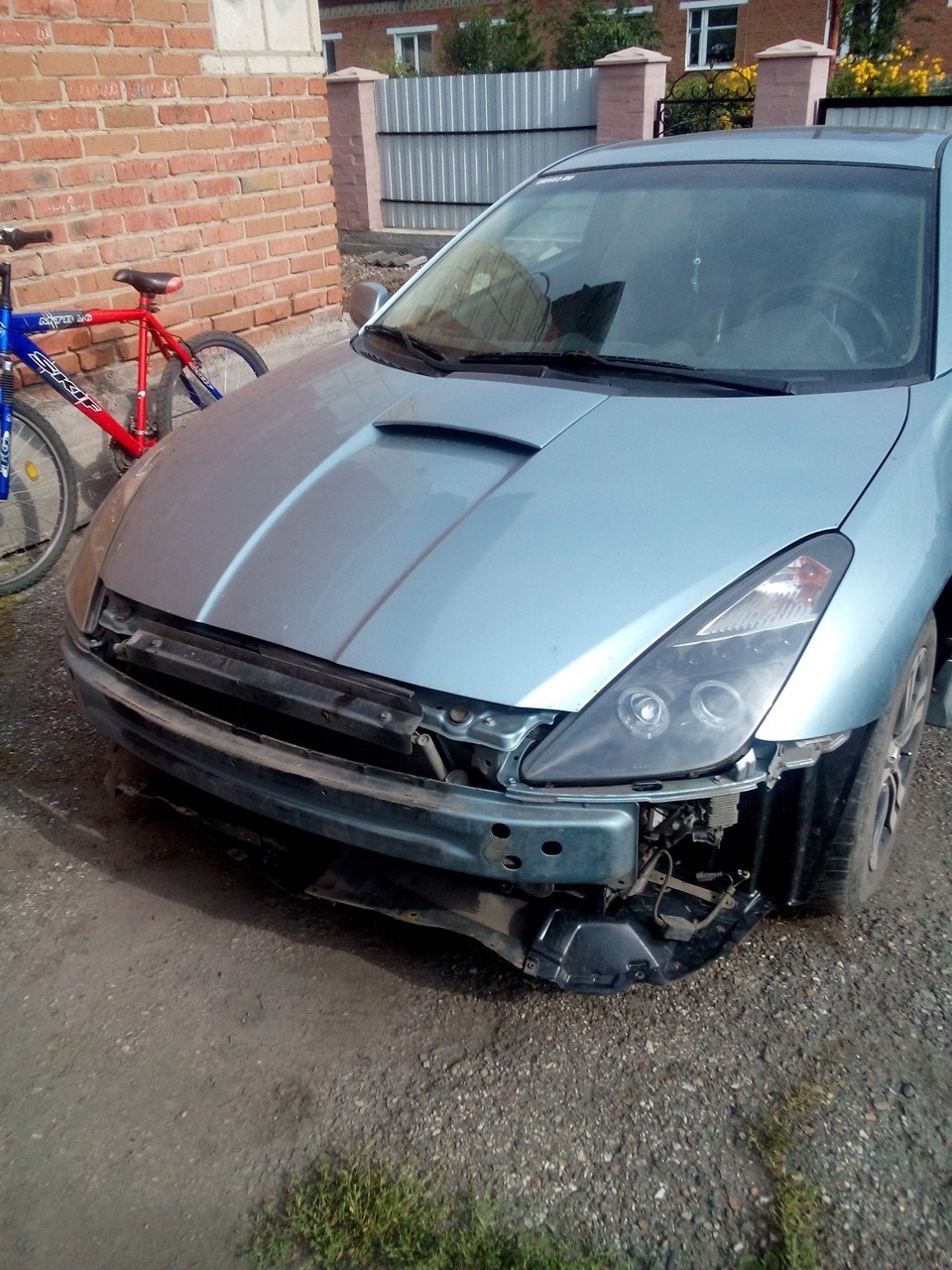 Рамки (шторки) под номер — Toyota Celica (230), 1,8 л, 2004 года ...