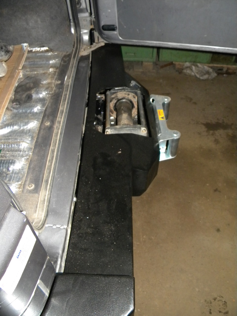 Установка задней лебеды на Дайхатсу Рокки… — Daihatsu Rocky (2G), 2,5 л ...