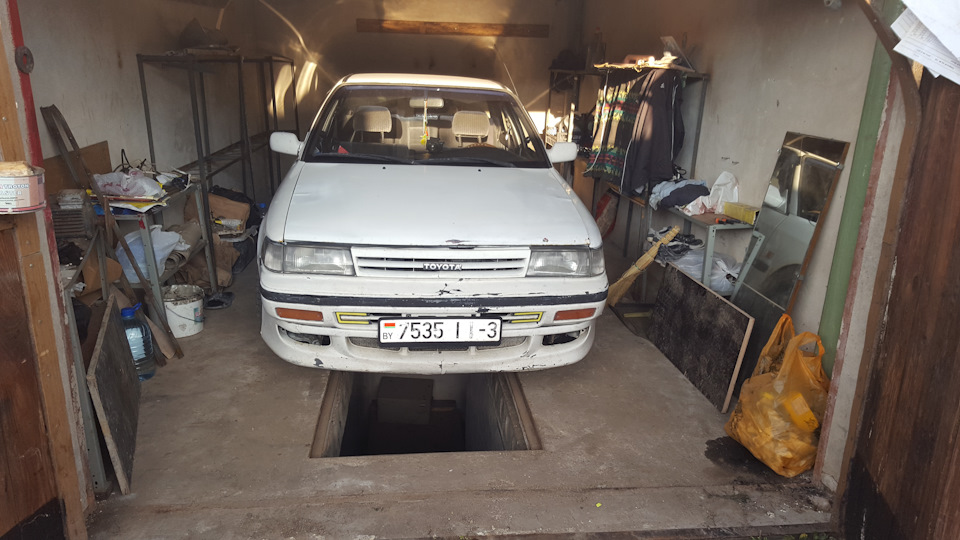 Начало ремонта_#1 — Toyota Carina (5G), 1,6 л, 1990 года | своими ...