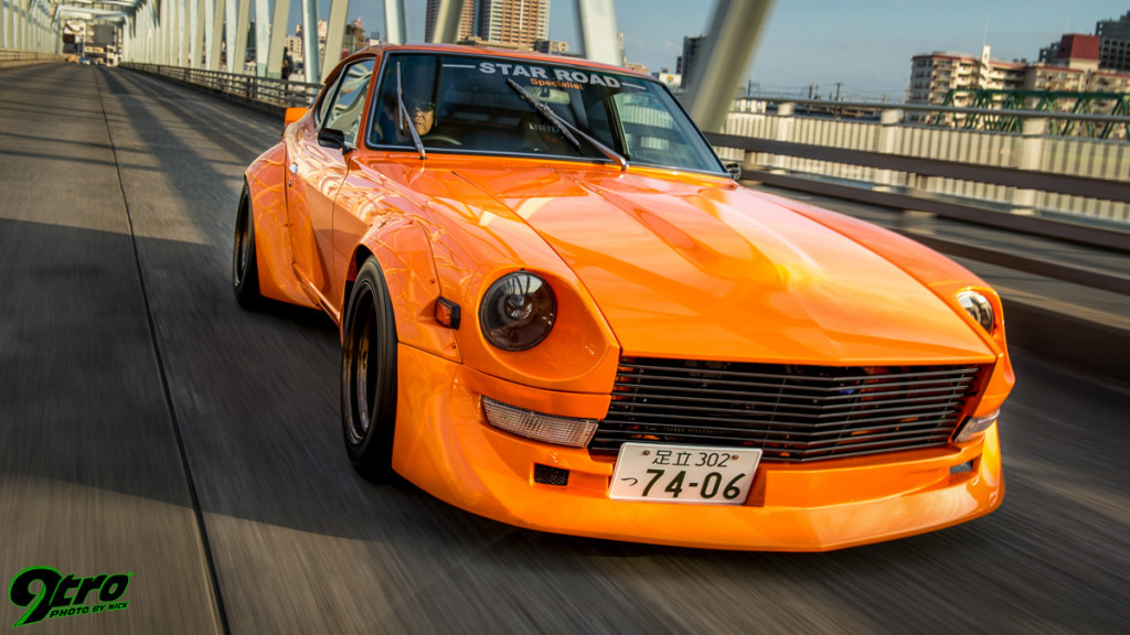 Nissan Fairlady s30 оранжевый