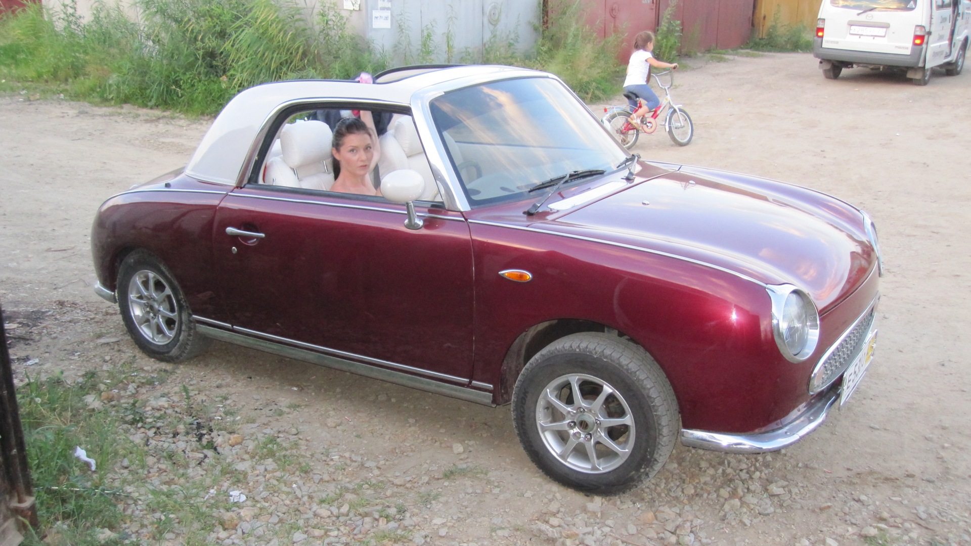 Nissan Figaro 1.0 бензиновый 1991 | - Моя вишенка на DRIVE2