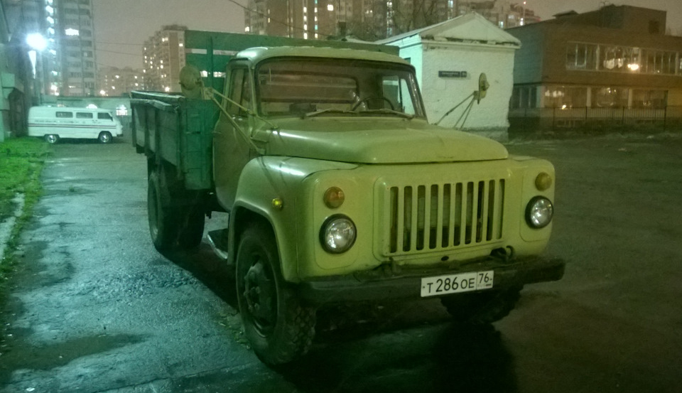 ГАЗон прибыл в музей на Рогожском валу. — GAZ 53