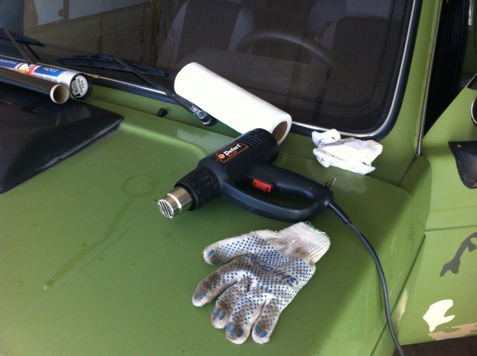 тонировка, ТО перед зимой. — Lada 4x4 3D, 1,7 л, 1995 года | стайлинг ...