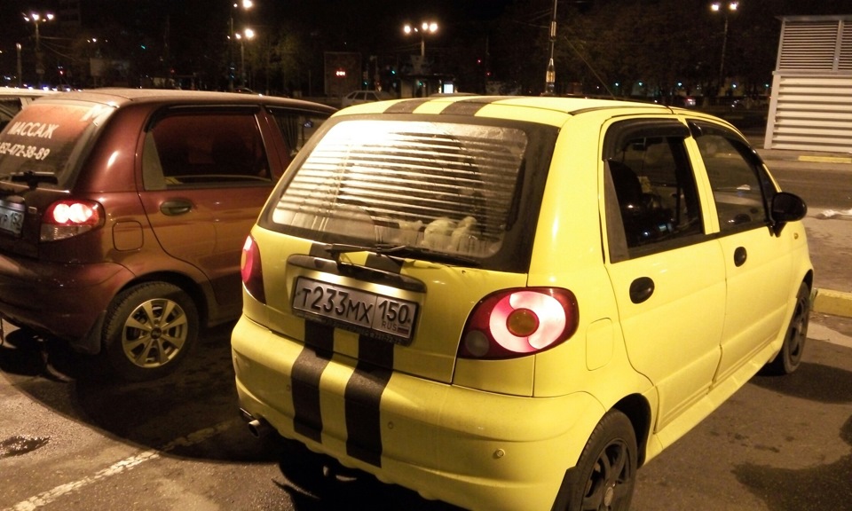 Очередная встреча матизов (Нижний Новгород) — Daewoo Matiz (M100, M150 ...