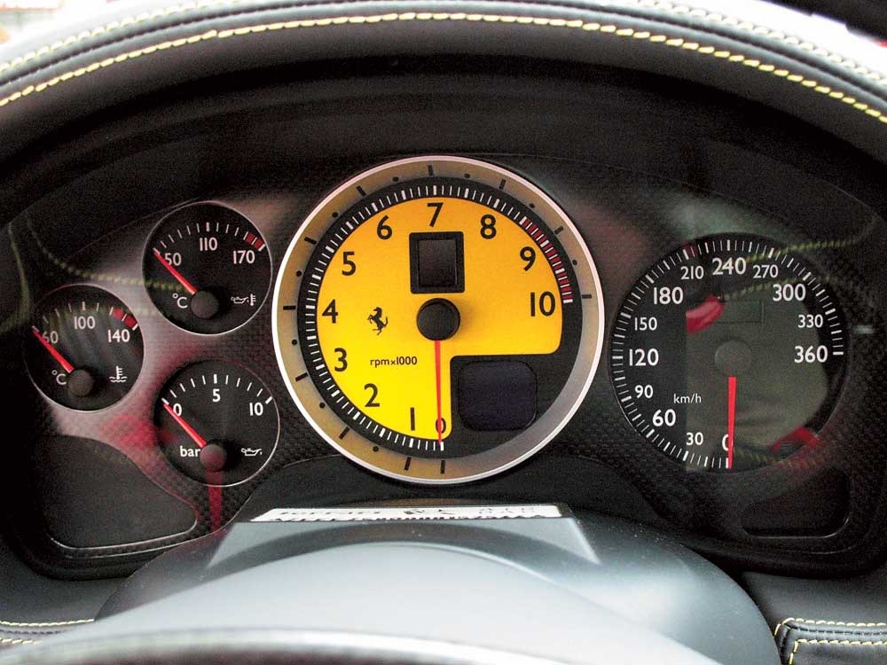 Ferrari Speedometer