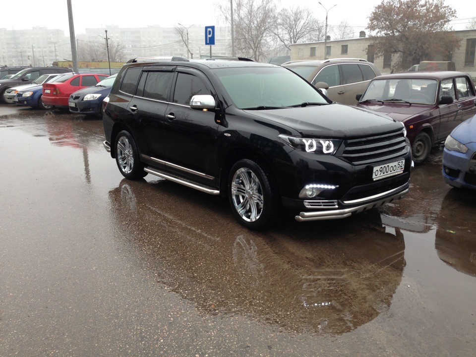 Фото тюнинг toyota highlander