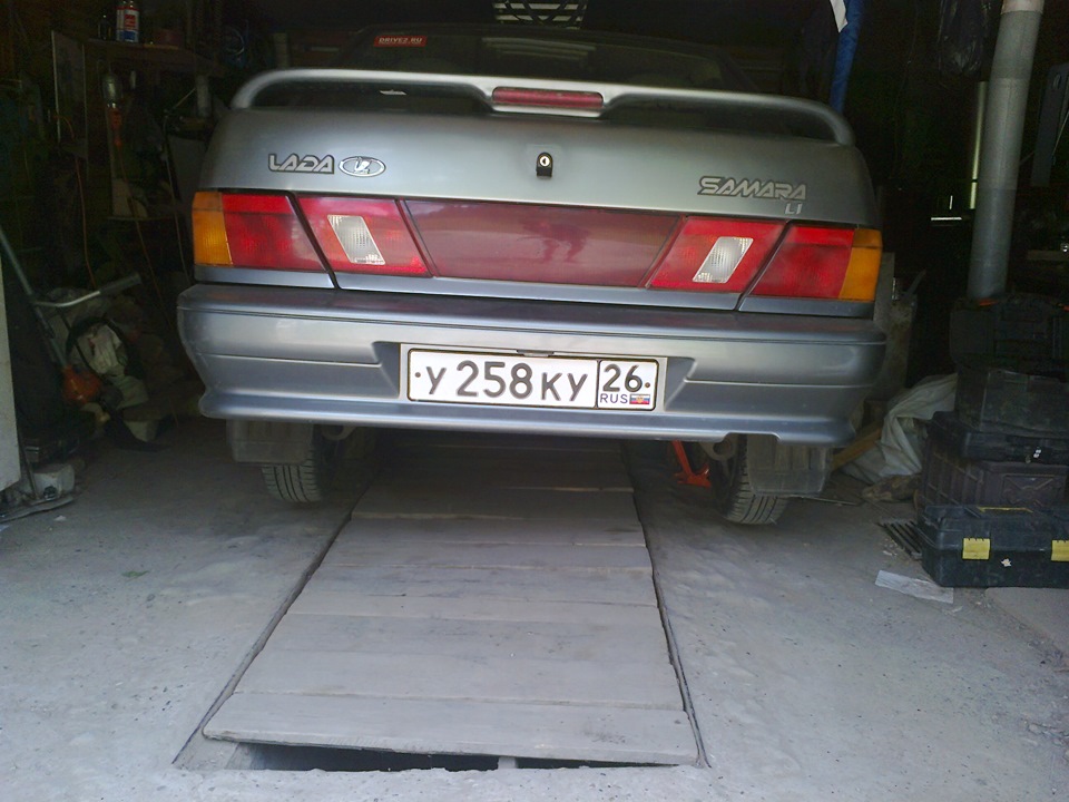 №173.Замена колодок, замена тормозного цилиндра, и подтянул ручник ...