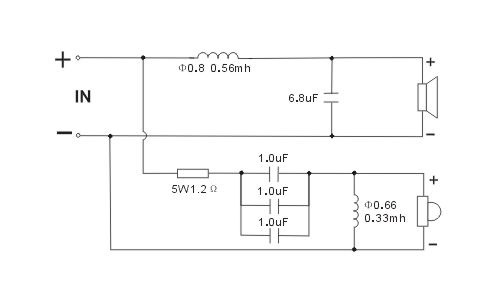 Microlab solo 6 схема кроссовера