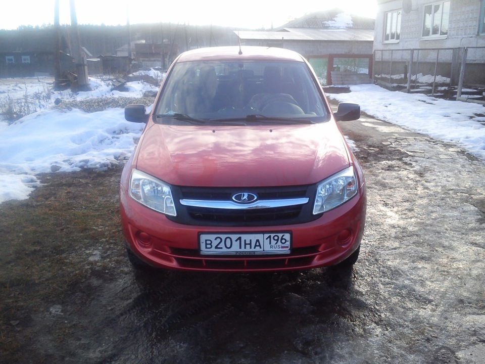 Малые доработки после покупки — Lada Гранта, 1,6 л, 2014 года | просто ...