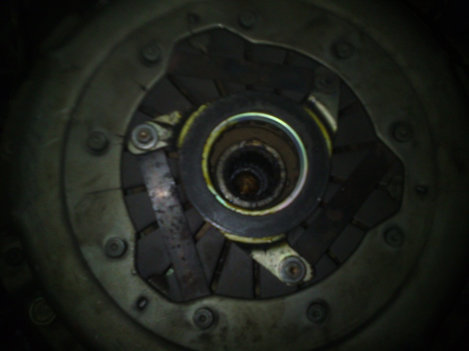 Снятие кардана, кпп, вращение маховика руками = выяснилось что проблема ...