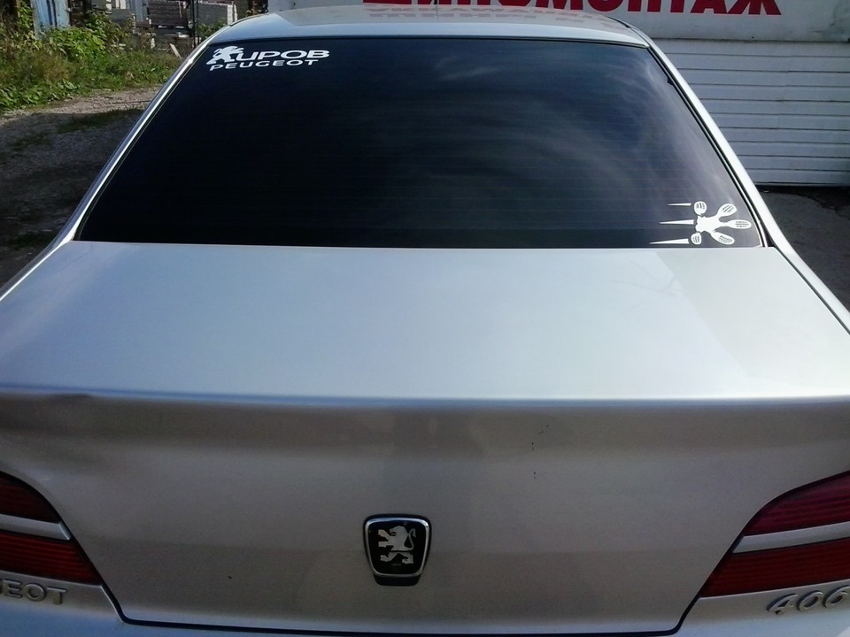 #43 Лого клуба Киров Пежо — Peugeot 406, 1,8 л, 1996 года | фотография ...